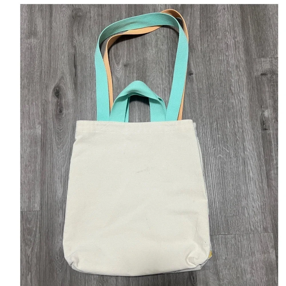 Bluey Happiest Day Ever, ice cream, canvas tote bag